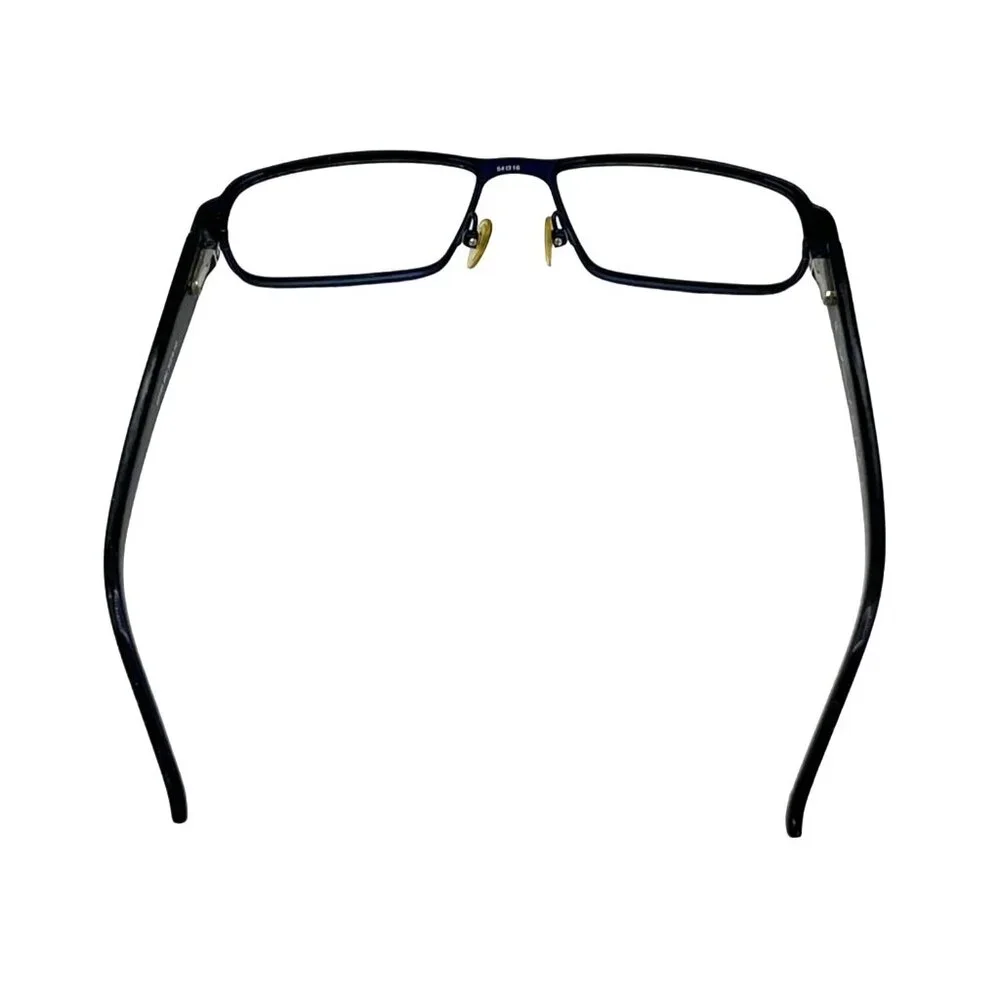 William Rast WR1009 Mens Blue Rectangle FRAMES ONLY MNV 54-16-140 Includes Case - Picture 5 of 12
